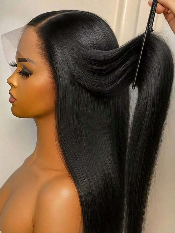 MsDeein Hair Straight 200% Density 13X4 Water Wig