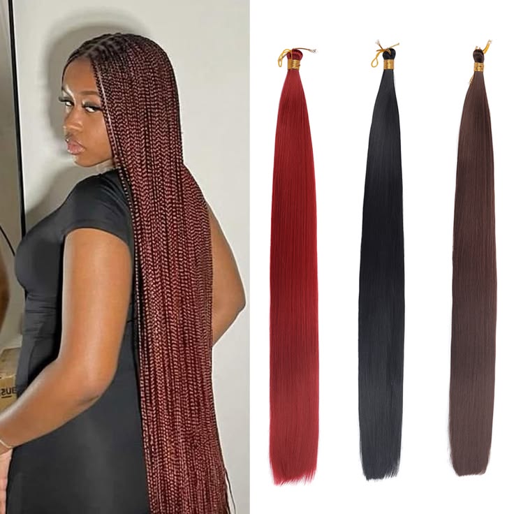 32" Bone Straight Braiding Hair