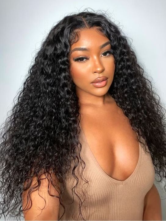 MsDeein Water Wave 200% Density 13X4 Water Wig