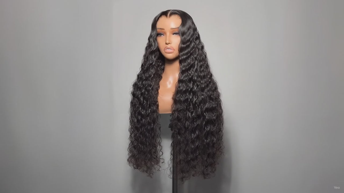 MsDeein Hair Water Wave 200% Density 13X4 Wig