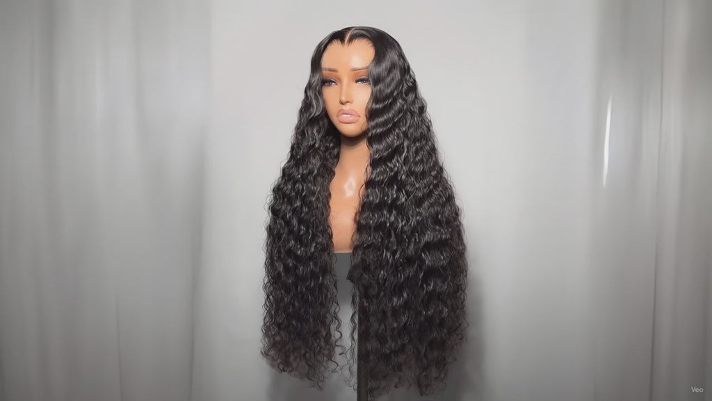 MsDeein Hair Water Wave 200% Density 13X4 Wig