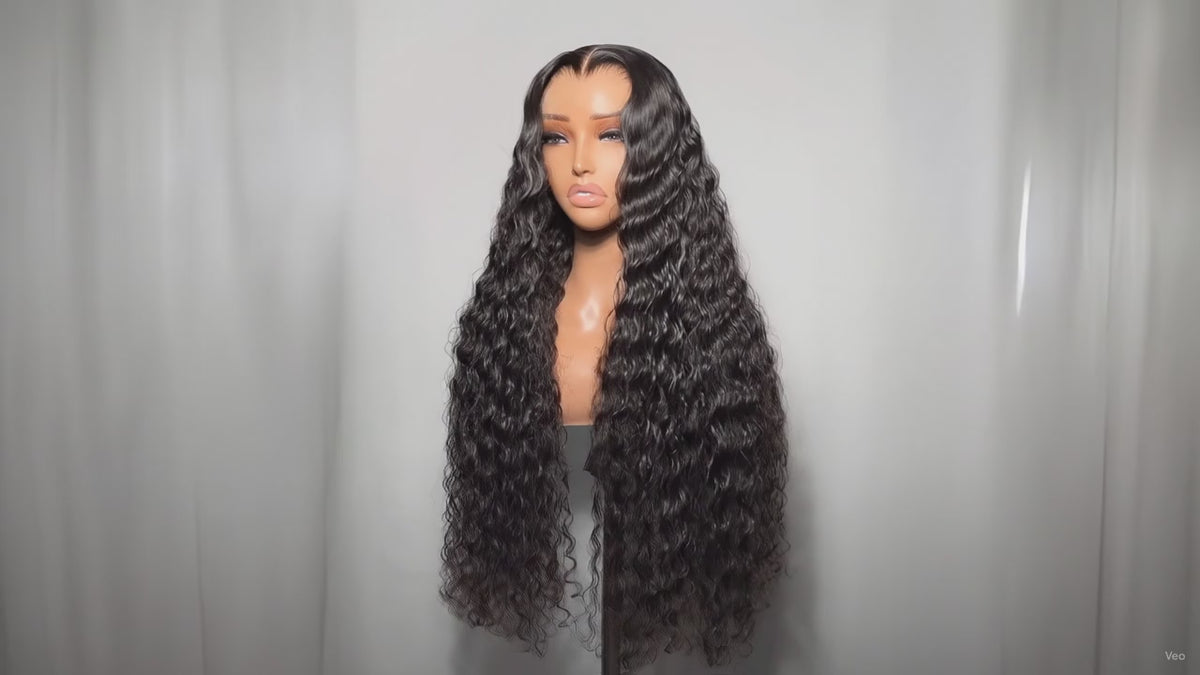 MsDeein Hair Water Wave 200% Density 13X4 Wig